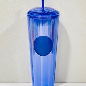 Starbucks Fall 2022 Release Iridescent Periwinkle Kaleidoscope Cold Cup Tumbler